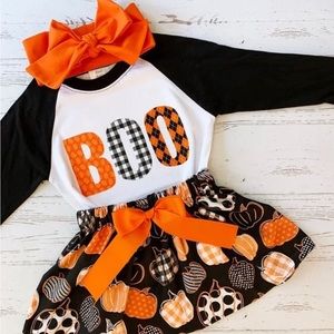Halloween Outfit for Girls size 6 - Custom made 0/3M-12Y